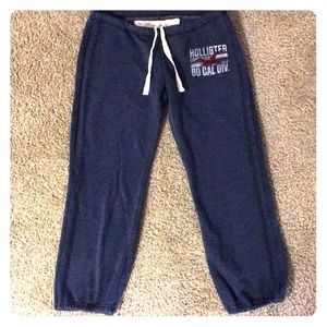 Hollister calf length sweat pants